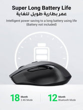 Load image into Gallery viewer, UGREEN Wireless Ergonomics Wireless Mouse
