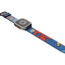 Load image into Gallery viewer, FC Barcelona Apple Watch Band Real Leather 44/45&quot; SP
