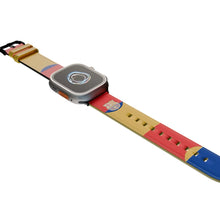 Load image into Gallery viewer, FC Barcelona Apple Watch Band Real Leather 44/45&quot; MF
