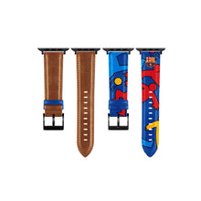 Load image into Gallery viewer, FC Barcelona Apple Watch Band Real Leather 44/45&quot; SP
