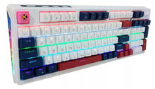 Load image into Gallery viewer, KGaming (C-MKB96-CB) Arctic Rift Tri-Mode Gaming Keyboard - Cream Blue
