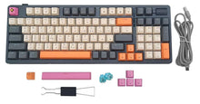 Load image into Gallery viewer, KGaming (C-MKB96-JB) Iron Hawk Tri-Mode Gaming Keyboard - Jelly Blue
