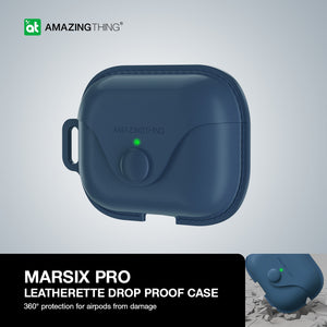 Amazingthing  Marsix Pro Case for ( AirPods Pro/ Pro 2)- Blue