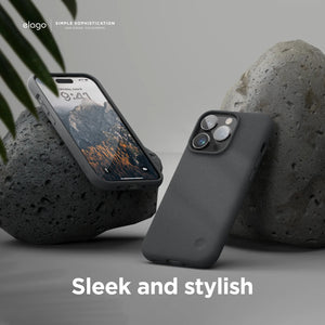 Elago Pebble Case for iPhone (13 Pro Max) - Dark Gray