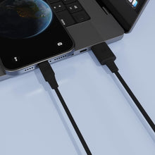 Load image into Gallery viewer, Powerology Power Sync Flex USB-A to Lightning Cable 1.2M - Black
