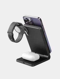 Energea Magtrio 3 in 1 Foldable Fast Wireless Charger