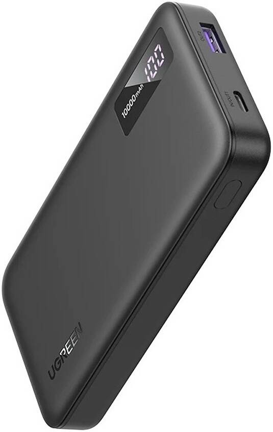 UGREEN 10000mAh Black PD 20W Fast Charging Portable Power Bank