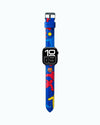 FC Barcelona Apple Watch Band Real Leather 49" SP