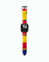 FC Barcelona Apple Watch Band Real Leather 49" MF