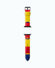 Load image into Gallery viewer, FC Barcelona Apple Watch Band Real Leather 44/45&quot; MF
