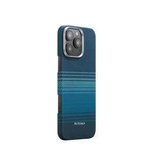 Pitaka Tactile Woven Ultra Sim Case iPhone 16 Pro Max - Moonrise