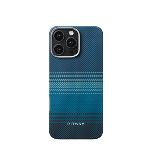 Pitaka Tactile Woven Ultra Sim Case iPhone 16 Pro Max - Moonrise