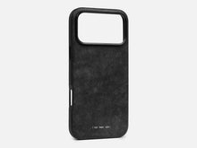 Load image into Gallery viewer, 121 MagSafe Snowflake Leather Case | iPhone 17 Pro Max - Black
