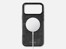 Load image into Gallery viewer, 121 MagSafe Snowflake Leather Case | iPhone 17 Pro Max - Black
