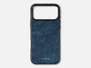 121 MagSafe Snowflake Leather Case | iPhone 17 Pro Max - Jeans