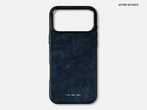 121 MagSafe Snowflake Leather Case | iPhone 17 Pro Max - Jeans