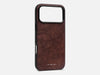 121 MagSafe Snowflake Leather Case | iPhone 17 Pro Max - Tobacco