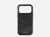 121 MagSafe Snowflake Leather Case | iPhone 17 Pro - Black