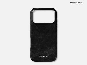 121 MagSafe Snowflake Leather Case | iPhone 17 Pro - Black