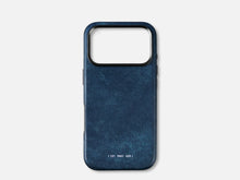 Load image into Gallery viewer, 121 MagSafe Snowflake Leather Case | iPhone 17 Pro - Jeans
