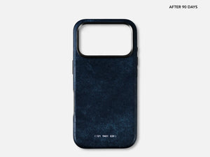 121 MagSafe Snowflake Leather Case | iPhone 17 Pro - Jeans
