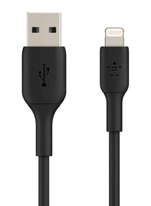 Belkin PVC / USB to  Lightning Cable -1m / Black