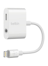 Load image into Gallery viewer, Belkin Auxiliary Audio+ Charge Adapter
