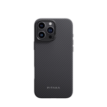 Load image into Gallery viewer, Pitaka Military Grade Case For iPhone 16 Pro - Black/Grey
