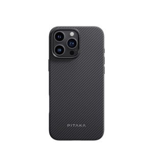 Pitaka Military Grade Case For iPhone 16 Pro - Black/Grey