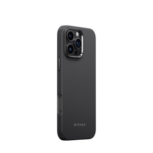 Pitaka Military Grade Case For iPhone 16 Pro - Black/Grey