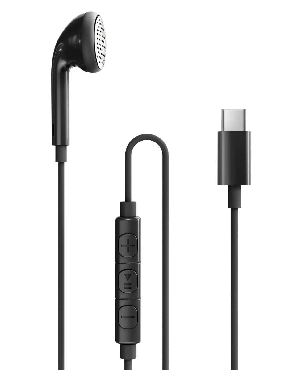 RAVPower Mono Earphone with USB-C Plug