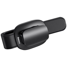 Load image into Gallery viewer, Baseus Platinum Vehicle Eyewear Clip (Clamping Type) - Black
