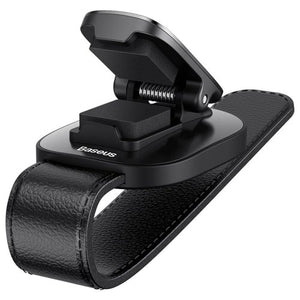 Baseus Platinum Vehicle Eyewear Clip (Clamping Type) - Black