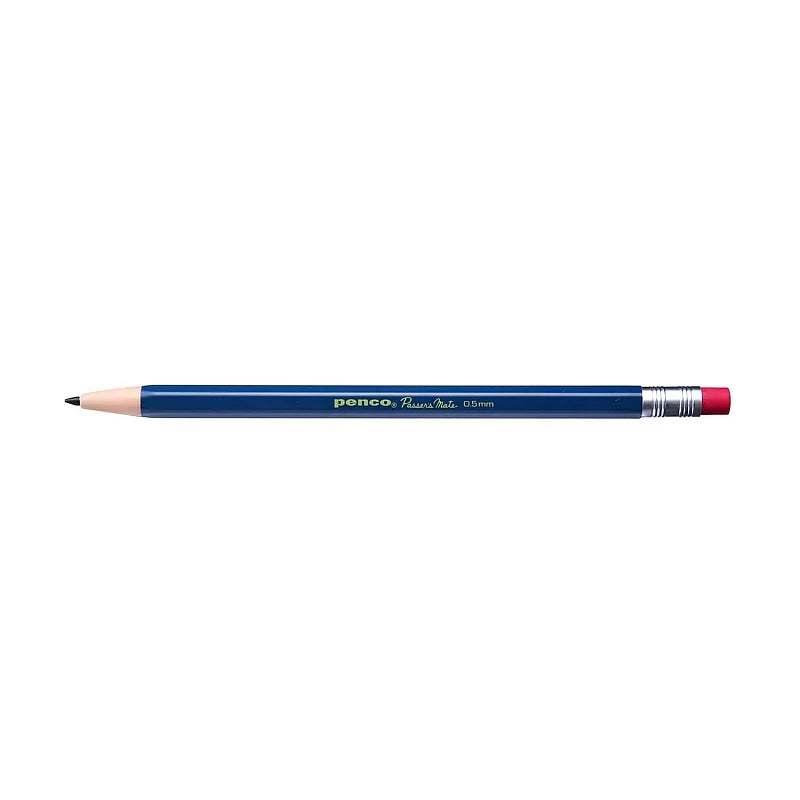 Penco Passer's Mate Mechanical Pencil with Eraser 0.5 mm - Navy Blue