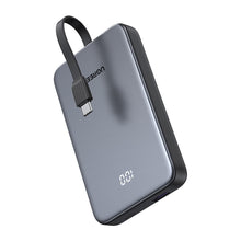 Load image into Gallery viewer, UGREEN 10000mAh Fast &amp; Safe Charging Power Bank PD 20W With Built-In Type-C Cable
