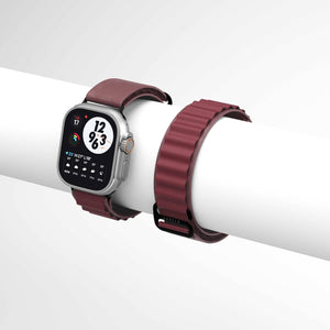 Levelo Ace Loop Nylon Strap for Apple Watch 49/45/44/42mm - Purple