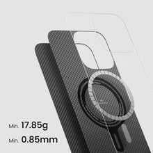 Load image into Gallery viewer, Pitaka Ultra Slim Case For iPhone 16 Pro - Black/Gray
