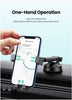 UGREEN Suction Cup Car Phone Mount for Dashboard & Windshield - Black