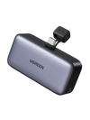 UGREEN Nexode 5000mAh Power Bank with Built-In USB-C Connector - Gray