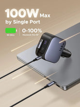 Load image into Gallery viewer, UGREEN Nexode Car Charger 145W with Retractable USB-C Cable

