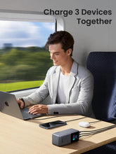 Load image into Gallery viewer, UGREEN Nexode Fast Charging Power Bank 20000mAh 130W With Smart Digital Display - Gray
