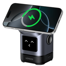 Load image into Gallery viewer, UGREEN Uno 2-in-1 Magnetic Wireless Charging Station 15W
