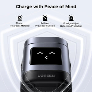 UGREEN Uno 2-in-1 Magnetic Wireless Charging Station 15W