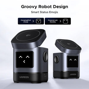UGREEN Uno 2-in-1 Magnetic Wireless Charging Station 15W