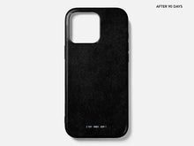 Load image into Gallery viewer, GRAMS28 121 MagSafe Snowflake Leather Case | iPhone 16 Pro - Black

