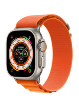 Load image into Gallery viewer, Green Lion Apple Watch Ultra Polyester Band / (49mm)-Orange
