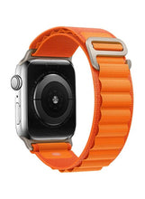 Load image into Gallery viewer, Green Lion Apple Watch Ultra Polyester Band / (49mm)-Orange

