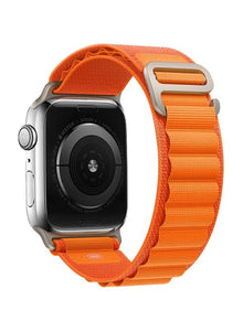 Green Lion Apple Watch Ultra Polyester Band / (49mm)-Orange