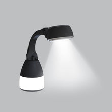 Load image into Gallery viewer, Porodo 2-in-1 Desk Lamp/Torch Outdoor Lantern - Black
