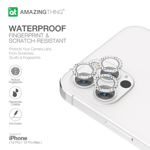 Amazing Thing AR Lens Defender for iPhone 12 Pro Max (Sparkle White)